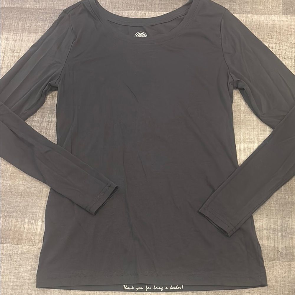 dark grey healing hands undershirt scrubs